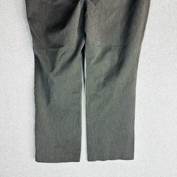 Talbots Womans 10P Petite Curvy Barely Boot Cut Dress Pants Grey Thick Stretch - Picture 7 of 7